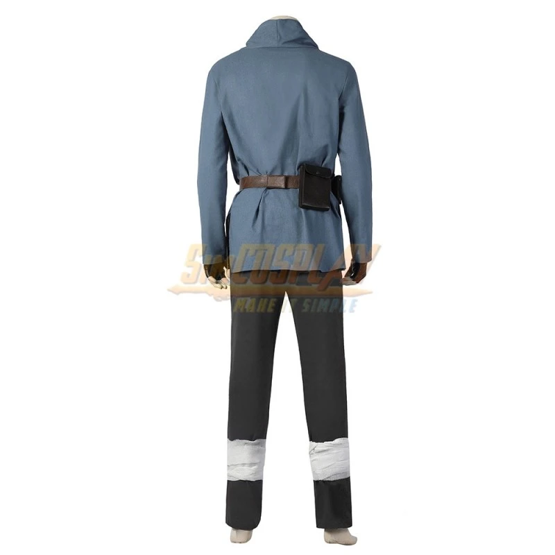 Obi Wan Jedi Master Tatooine Blue Cosplay Costume Slim Edition 8 Obi Wan Jedi Master Tatooine Blue Cosplay Costume Slim Edition - Image 8