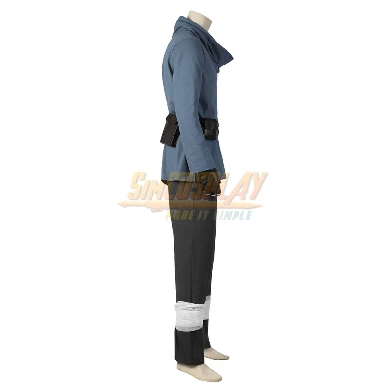 Obi Wan Jedi Master Tatooine Blue Cosplay Costume Slim Edition 9 Obi Wan Jedi Master Tatooine Blue Cosplay Costume Slim Edition - Image 9