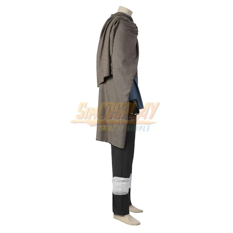 Obi Wan Jedi Master Tatooine Blue Cosplay Costume Slim Edition 6 Obi Wan Jedi Master Tatooine Blue Cosplay Costume Slim Edition - Image 6