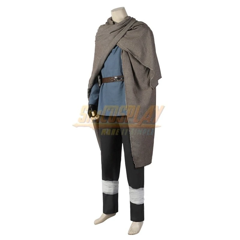 Obi Wan Jedi Master Tatooine Blue Cosplay Costume Slim Edition 4 Obi Wan Jedi Master Tatooine Blue Cosplay Costume Slim Edition - Image 4