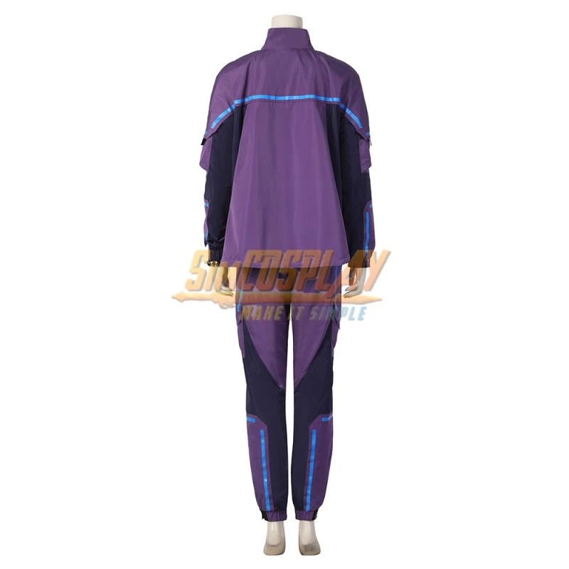 Black Panther Wakanda Forever Shuri Purple Cosplay Costume Suit 2 Black Panther Wakanda Forever Shuri Purple Cosplay Costume Suit - Image 2