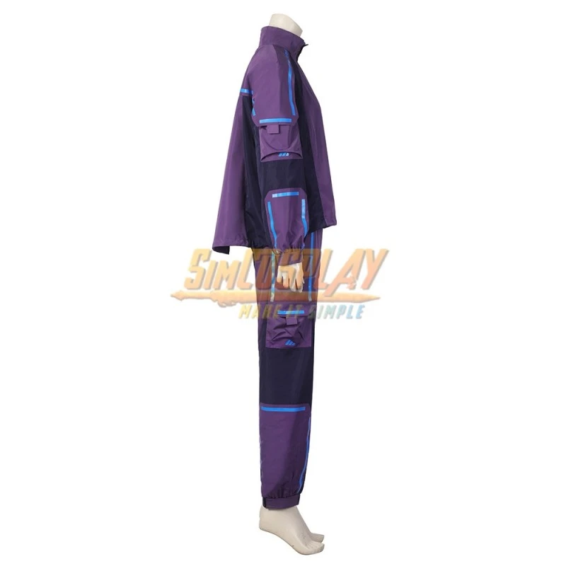 Black Panther Wakanda Forever Shuri Purple Cosplay Costume Suit 4 Black Panther Wakanda Forever Shuri Purple Cosplay Costume Suit - Image 4