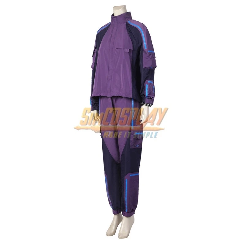 Black Panther Wakanda Forever Shuri Purple Cosplay Costume Suit 3 Black Panther Wakanda Forever Shuri Purple Cosplay Costume Suit - Image 3