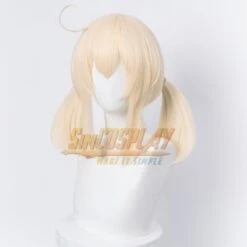 Genshin Klee Wigs Genshin Concert 2021 Klee Cosplay Wigs -Simcosplay Outlet Store 4 29 3 1