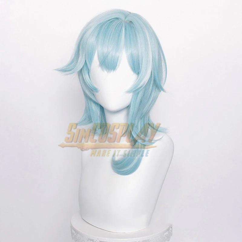 Genshin Impact Girls Eula Full Set Cosplay Wigs SimCosplay 4 Genshin Impact Girls Eula Full Set Cosplay Wigs SimCosplay - Image 4