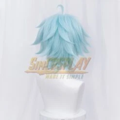 Genshin Impact Chongyun Cosplay Wigs -Simcosplay Outlet Store 4 4 1 1