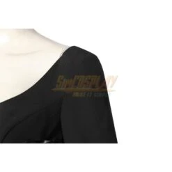 The Addams Family Wednesday Morticia Addams Black Cosplay Suit V2 -Simcosplay Outlet Store 5067 0004 021a9706