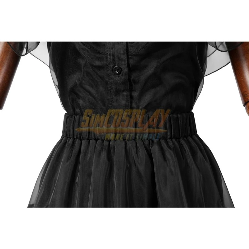 Wednesday Addams Dance Dress Cosplay Costume For Female 9 Wednesday Addams Dance Dress Cosplay Costume For Female - Image 9
