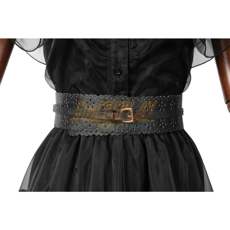 Wednesday Addams Dance Dress Cosplay Costume For Female 16 Wednesday Addams Dance Dress Cosplay Costume For Female - Image 16