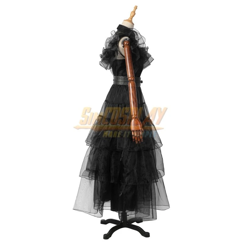 Wednesday Addams Dance Dress Cosplay Costume For Female 2 Wednesday Addams Dance Dress Cosplay Costume For Female - Image 2