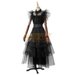 Wednesday Addams Dance Dress Cosplay Costume For Female 19 Wednesday Addams Dance Dress Cosplay Costume For Female -Simcosplay Outlet Store 5075 0013 021a9711