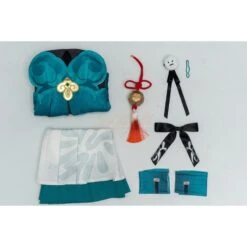 2023 Honkai Star Rail Qingque Cosplay Costume -Simcosplay Outlet Store 5102 0000 xlz02655