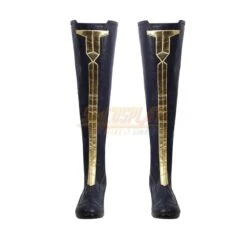 2023 Captain Marvel 2 Carol Danvers Leather Cosplay Costume V2 -Simcosplay Outlet Store 5156 0004 021a9760