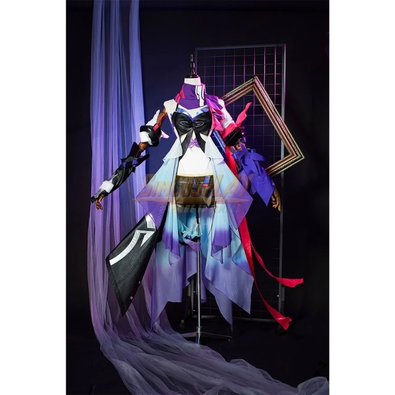 Honkai Star Rail Seele Cosplay Costume With Wig V2 3 Honkai Star Rail Seele Cosplay Costume With Wig V2 - Image 3