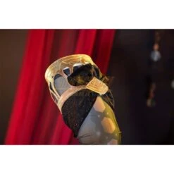 Genshin Impact Navia Cosplay Yellow Printed Crow Tail Skirt Costume -Simcosplay Outlet Store 5221 0010 dsc08646