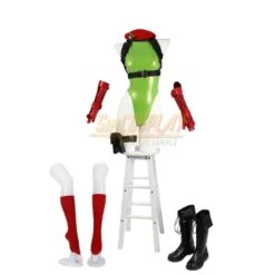 Street Fighter 6 Cammy White Classic Green Cosplay Costume Suit -Simcosplay Outlet Store 5240 0022 1