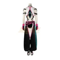 Street Fighter 6 Han Juri Cosplay Costume White And Pink Suit -Simcosplay Outlet Store 5241 0010 4