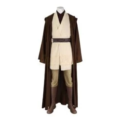 Jedi Master Obi-wan Kenobi Jedi Robes Cosplay Costume Ver.4 -Simcosplay Outlet Store 5246 0029 1