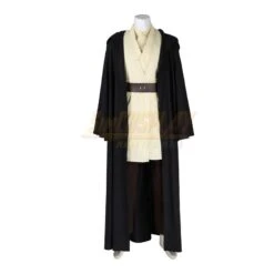 Qui-Gon Jinn Cosplay Costume Star Wars The Phantom Menace Robe -Simcosplay Outlet Store 5250 0026 021a1277