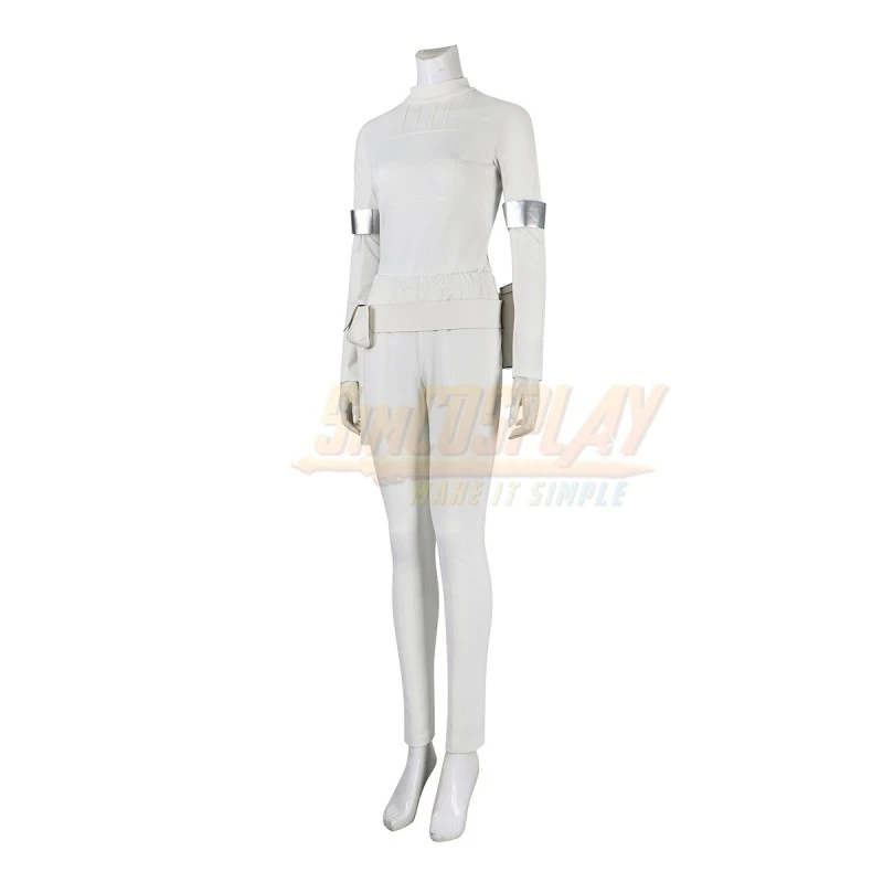 Padme Amidala White Cosplay Costume Attack Of The Clones Edition 9 Padme Amidala White Cosplay Costume Attack Of The Clones Edition - Image 9