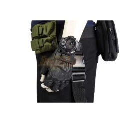 RE4 Remake Leon Tactical Suit With Leather Jacket Cosplay Costume -Simcosplay Outlet Store 5273fs 0009 021a5240