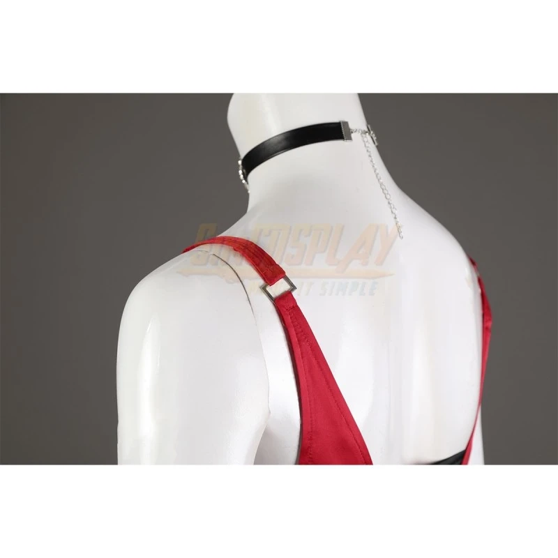 Resident Evil 4 Remake Ada Wong Red Cosplay Costume 19 Resident Evil 4 Remake Ada Wong Red Cosplay Costume - Image 19