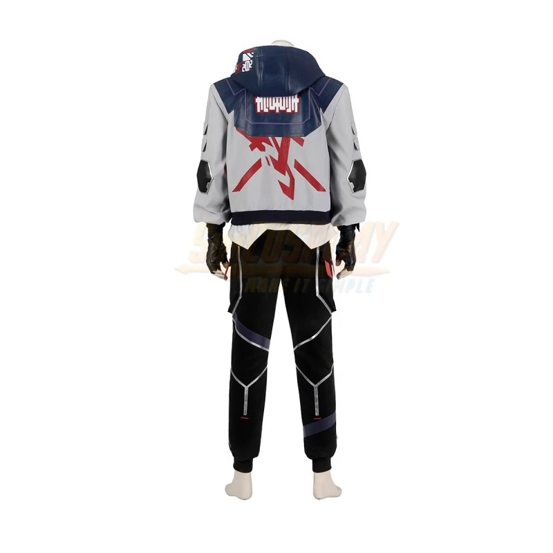 Valorant Iso Cosplay Costume Duelist Agent Iso Suit 4 Valorant Iso Cosplay Costume Duelist Agent Iso Suit - Image 4