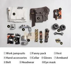 Zenless Zone Zero Koleda Belobog Cosplay Costume Worker's Outfits -Simcosplay Outlet Store 5302 0016