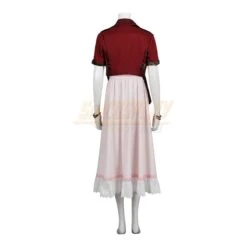 Final Fantasy VII Rebirth Aerith Cosplay Costume Classic Red Coat -Simcosplay Outlet Store 5337 0017 021a1741