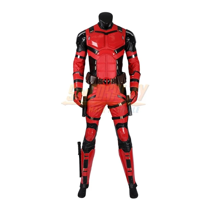 Deadpool & Wolverine Samurai Deadpool Cosplay Costume Top Level 11 Deadpool & Wolverine Samurai Deadpool Cosplay Costume Top Level - Image 11