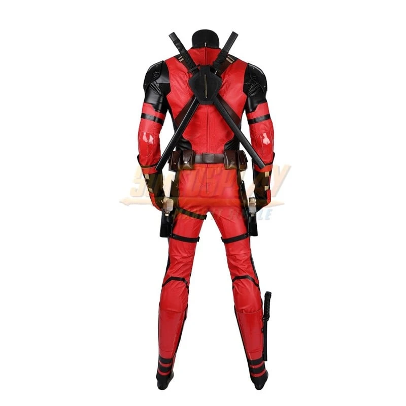 Deadpool & Wolverine Samurai Deadpool Cosplay Costume Top Level 8 Deadpool & Wolverine Samurai Deadpool Cosplay Costume Top Level - Image 8
