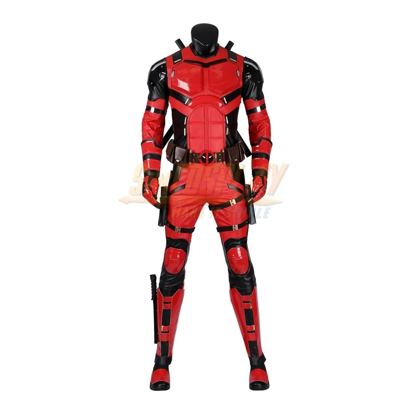 Deadpool & Wolverine Samurai Deadpool Cosplay Costume Top Level 7 Deadpool & Wolverine Samurai Deadpool Cosplay Costume Top Level - Image 7