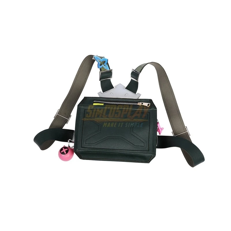 VALORANT CLOVE Pink Cosplay Costume With Backpack 10 VALORANT CLOVE Pink Cosplay Costume With Backpack - Image 10