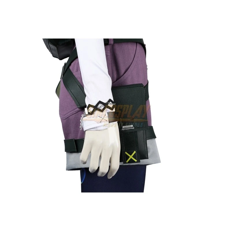 VALORANT CLOVE Pink Cosplay Costume With Backpack 19 VALORANT CLOVE Pink Cosplay Costume With Backpack - Image 19