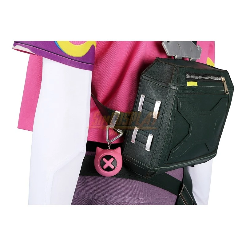 VALORANT CLOVE Pink Cosplay Costume With Backpack 15 VALORANT CLOVE Pink Cosplay Costume With Backpack - Image 15