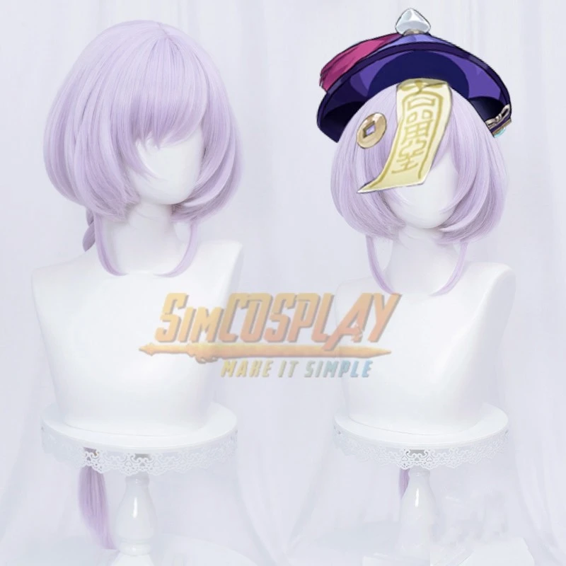 Genshin Impact Qiqi Cosplay Wigs Full Set Of Cosplay Wigs 1 Genshin Impact Qiqi Cosplay Wigs Full Set Of Cosplay Wigs