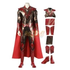Adam Warlock Cosplay Costume Leather Suit V2
