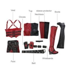 Arkham City Harley Cosplay Costume Top Level -Simcosplay Outlet Store arkham city harley quinn cosplay costume top level 6