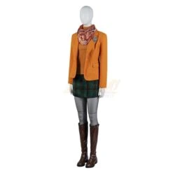 RE 4 Remake Ashley Cosplay Costume Bright Version V2 -Simcosplay Outlet Store ashley cosplay costume 1 2