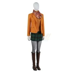 RE 4 Remake Ashley Cosplay Costume Bright Version V2 -Simcosplay Outlet Store ashley cosplay costume 1 3