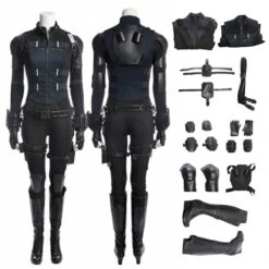 Avengers Infinity War Black Widow Natasha Romanoff Cosplay Costume