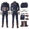 Infinity War Captain America Steven Rogers Cosplay Costumes Ur18091003