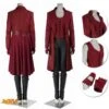 Avengers Scarlet Witch Cosplay Costume Wanda Maximoff Suit Sac3407