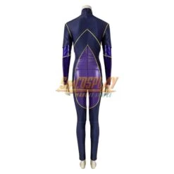 Knights Of Gotham Bat Girls Barbara Cosplay Costumes Purple Suit For Female Cosplay Ver.2 -Simcosplay Outlet Store batgirl cosplay costume mtj game edition 0011 a0019948