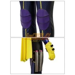 Knights Of Gotham Bat Girls Barbara Cosplay Costumes Purple Suit For Female Cosplay Ver.2 -Simcosplay Outlet Store batgirl cosplay costume mtj game edition 0013 a0019945