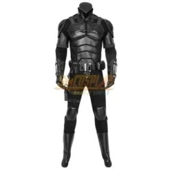 The Bruce Wayne 2022 Cosplay Costumes Leather Suit For Halloween Superhero Cosplay -Simcosplay Outlet Store batman cosplay costumes batsuit 0027 a0017481