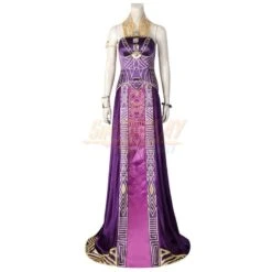 Black Panther Ramonda Royal Dress Cosplay Costume -Simcosplay Outlet Store black panther ramonda royal dress cosplay costume 5