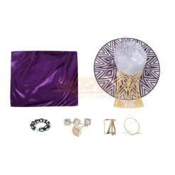 Black Panther Ramonda Royal Dress Cosplay Costume -Simcosplay Outlet Store black panther ramonda royal dress cosplay costume 7