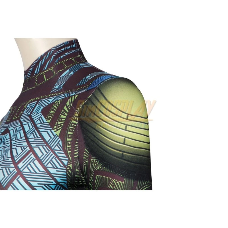 Black Panther Wakanda Forever Nakia Cosplay Suit Printed Edition - Image 14