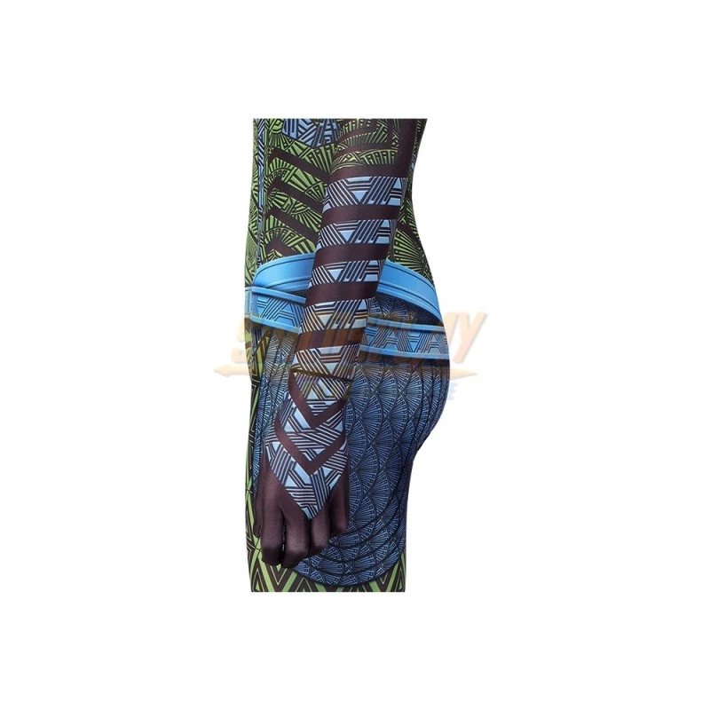 Black Panther Wakanda Forever Nakia Cosplay Suit Printed Edition - Image 18